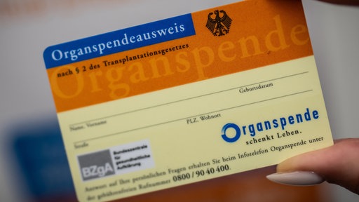 Organspendeausweis