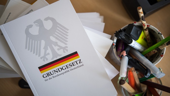 Eine Ausgabe des Grundgesetzes der Bundesrepublik Deutschland