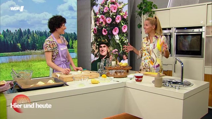 Birne auf Blätterteig mit salziger Karamellsoße