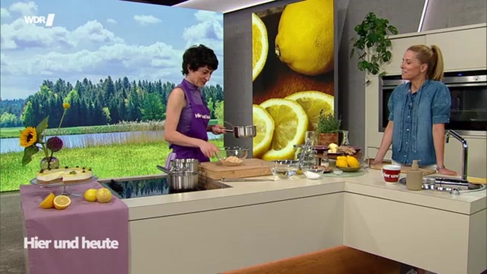 Theresa Knipschild im Hier und heute Studio