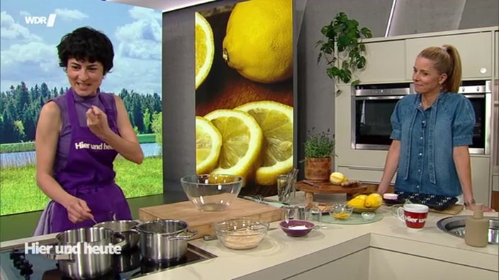 Theresa Knipschild im Hier und heute Studio