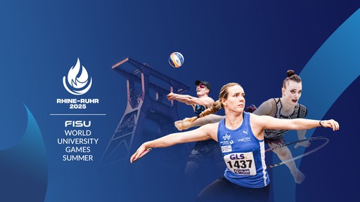 Die World University Games finden 2025 in der Metropolregion Rhein-Ruhr statt.