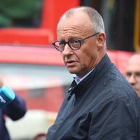Bundeskanzler Merz spricht in Hürtgenwald