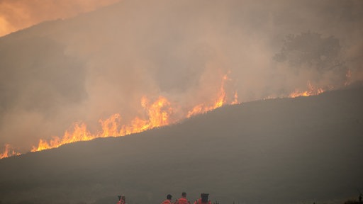 Großbrand in Großbritannien