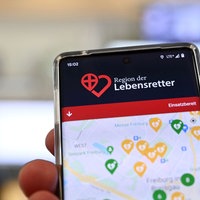 Smartphone-App zur Alarmierung von Ersthelfern