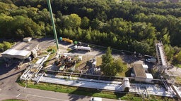 Bitumen-Verladeanlage bei Shell in Köln-Godorf