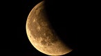 Die Mondfinsternis in Issum/Oermten am Niederrhein
