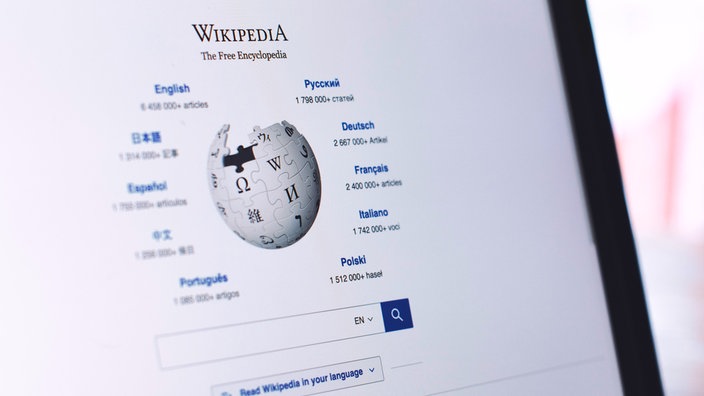 Wikipedia gilt als größtes Nachschlagewerk der Welt
