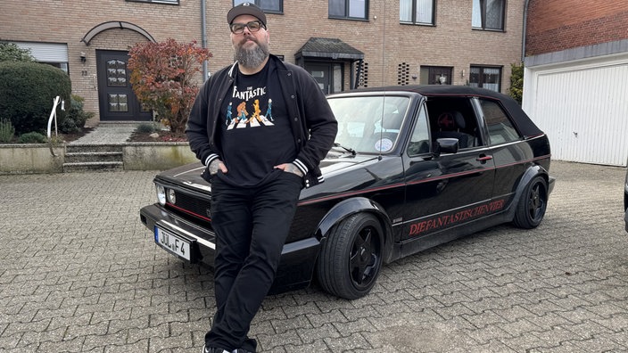Andreas Sartorius vor Fanta Vier Golf