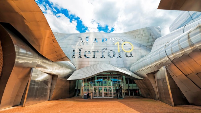 Das Marta Herford Museum für zeitgenössische Kunst in Herford
