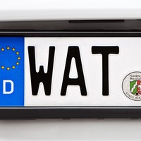 Autokennzeichen "WAT IS"