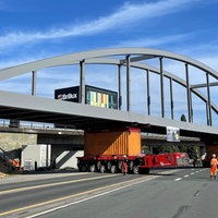 Behelfsbrücke in Münster 