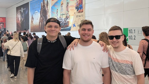 Daniel, Simon und Niklas aus Stuttgart