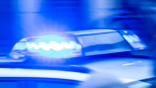 Blaulicht eines Polizeiwagens