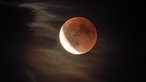 Die Mondfinsternis in Stolberg bei Aachen
