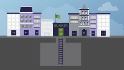 Grafik eines Bunkers 