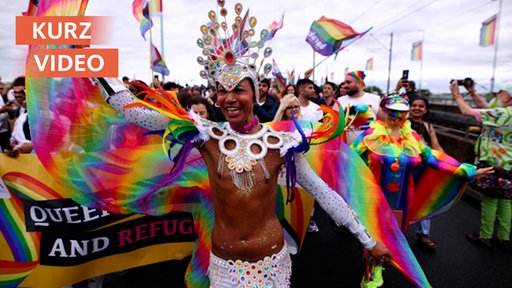 CSD-Demo in Köln startet mit rund 60.000 Teilnehmenden | Kurzvideo | TN