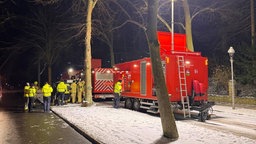 Notstromaggregate der Feuerwehr Ochtrup im Einsatz in Berlin