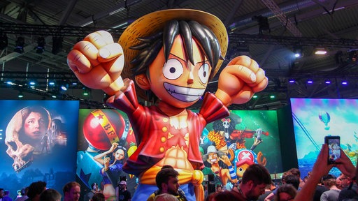 One Piece Ballon auf der Gamescom in Köln 