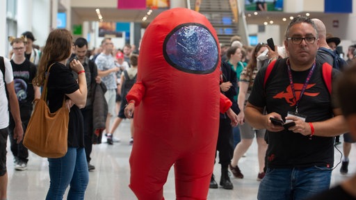 "Among Us" Cosplay auf der Gamescom 2024
