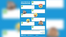Grafik: Unsere Regeln für den Klassenchat