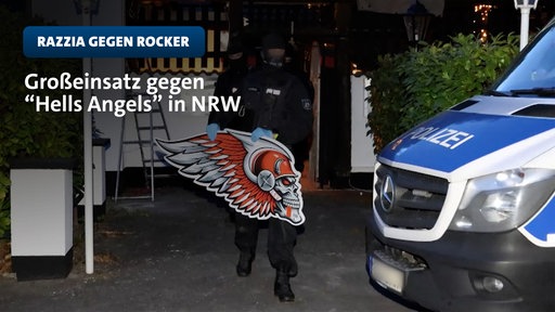 Großeinsatz gegen die Hells Angels in NRW TN