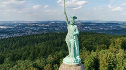 Das Hermannsdenkmal in Detmold (Archivbild)