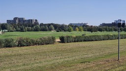Gesamtaufnahme des Grundstücks der Landesgartenschau Neuss
