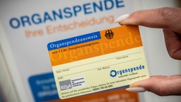 Ein Organspendeausweis