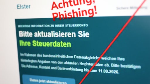 Vorsicht: Derzeit kursieren viele Mails, die sich auf ELSTER beziehen.