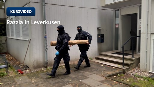 Polizei durchsucht Objekte in Leverkusen 