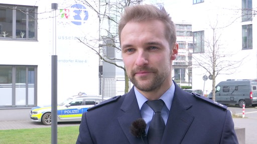 Christopher Heuts von der Polizei Düsseldorf