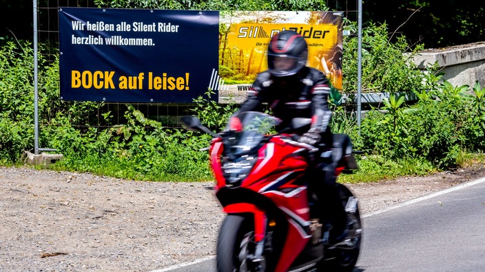 Plakat der Initiative Silent Rider.