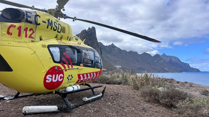 Riesenwellen auf Teneriffa