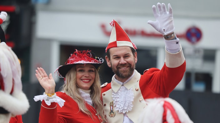 Melanie und Thomas Kessler, ehemaliger Spieler und jetziger Geschäftsführer Sport 1. FC Köln.
