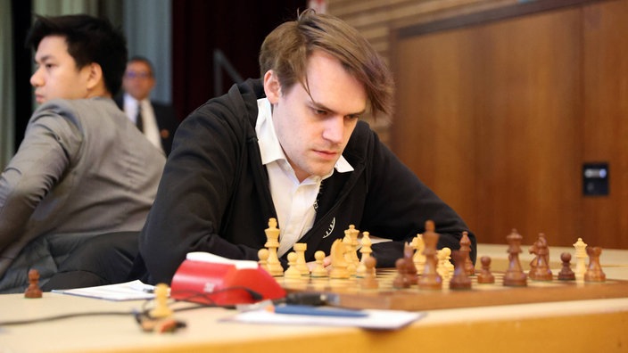 Matthias Blübaum von den Schachfreunden Deizisau