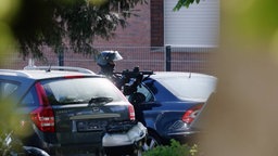 Polizist bei SEK-Einsatz bei Sikh-Tempel in Moers