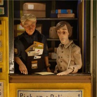 Knetfiguren in einer Poststation des Videospiels "Harold Halibut" von den Slow Bros