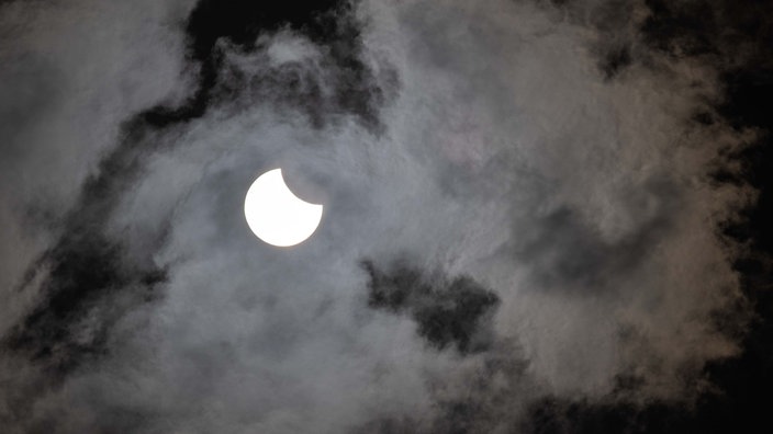Auch im Siebengebirge konnte man die Sonnenfinsternis bestaunen