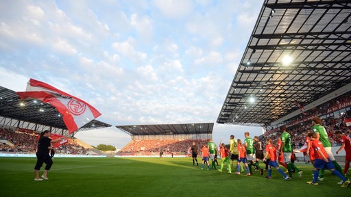RWE Stadion in Essen (Nordrhein-Westfalen)