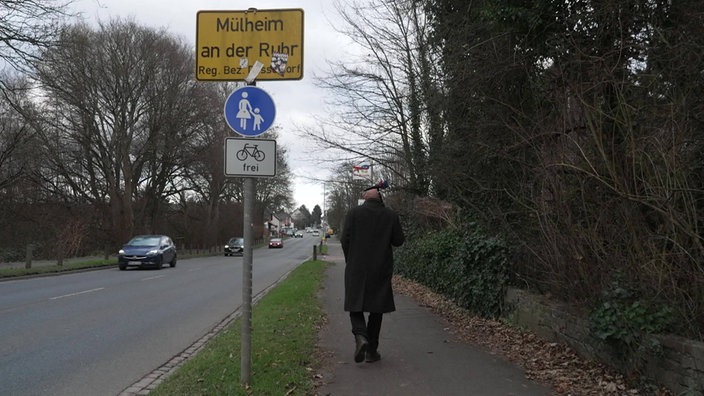 WDR-Reporter Christian Dassel in Mülheim an der Ruhr