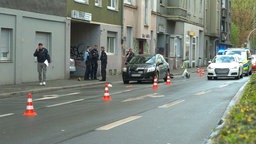 Ansicht einer Straße, bei