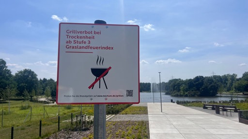 Grillverbot Schild
