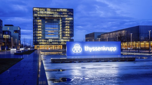 Die Hauptverwaltung von ThyssenKrupp in Essen