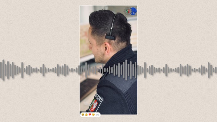 Trickbetrüger fliegt bei Polizei auf