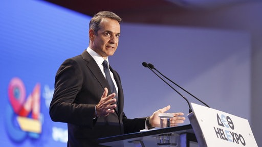 Griechischer Ministerpräsident Kyriakos Mitsotakis