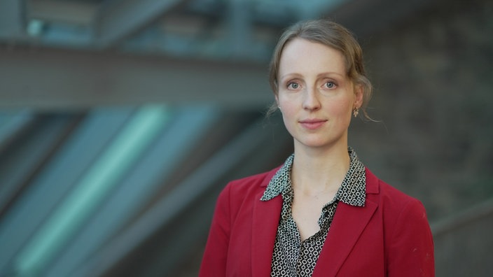 die Reporterin Valerie Krall