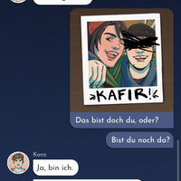 Schülerinnen schaut auf ihr Tablet