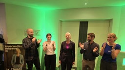 Clara Gerlach (Grüne) nach der Stichwahl