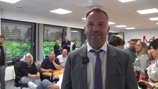 Tim Krämer in Alsdorf bei den Kommunalwahlen